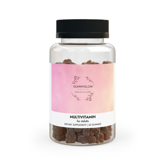 GummyGlow Multivitamin Gummies for Adults (60 Gummies)